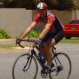 David on bike